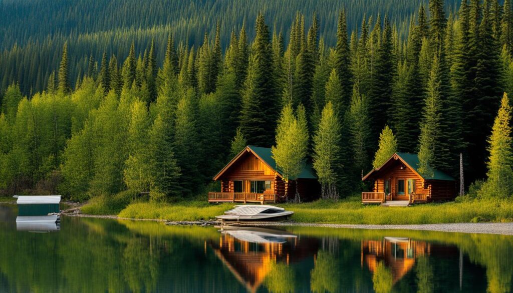 Lake Clark National Park cabins