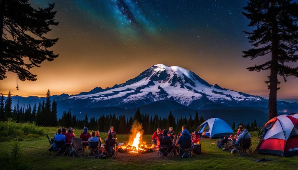 Mount Rainier Camping