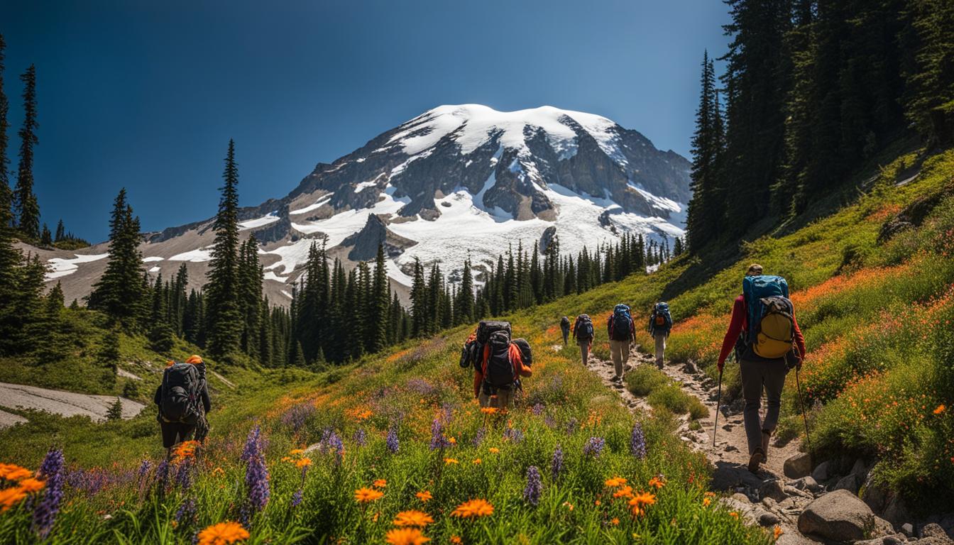 Read more about the article Mount Rainier Hiking Essentials: Top Trails and Seasonal Tips