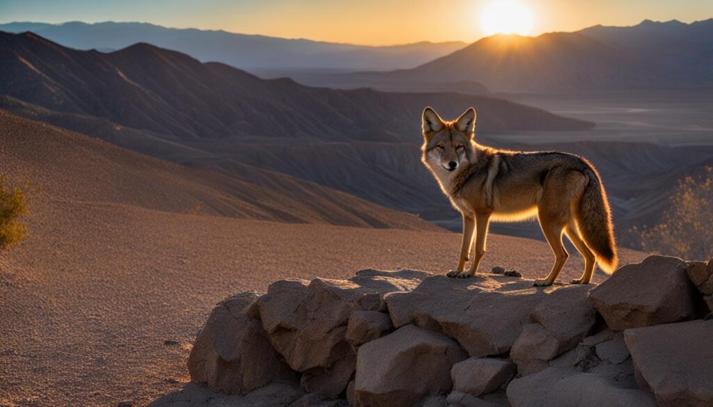 Wildlife in Death Valley