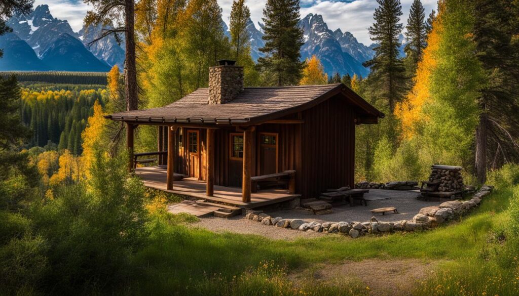 cabins in Grand Teton