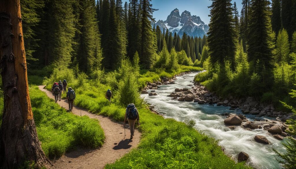 easy hiking trails in Grand Teton National Park