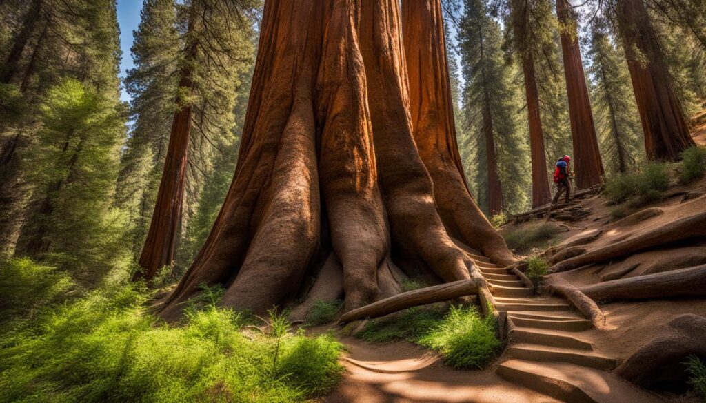 hard hiking trails in Sequoia National Park