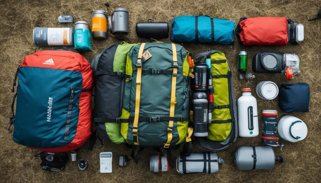 camping backpack packing hacks image