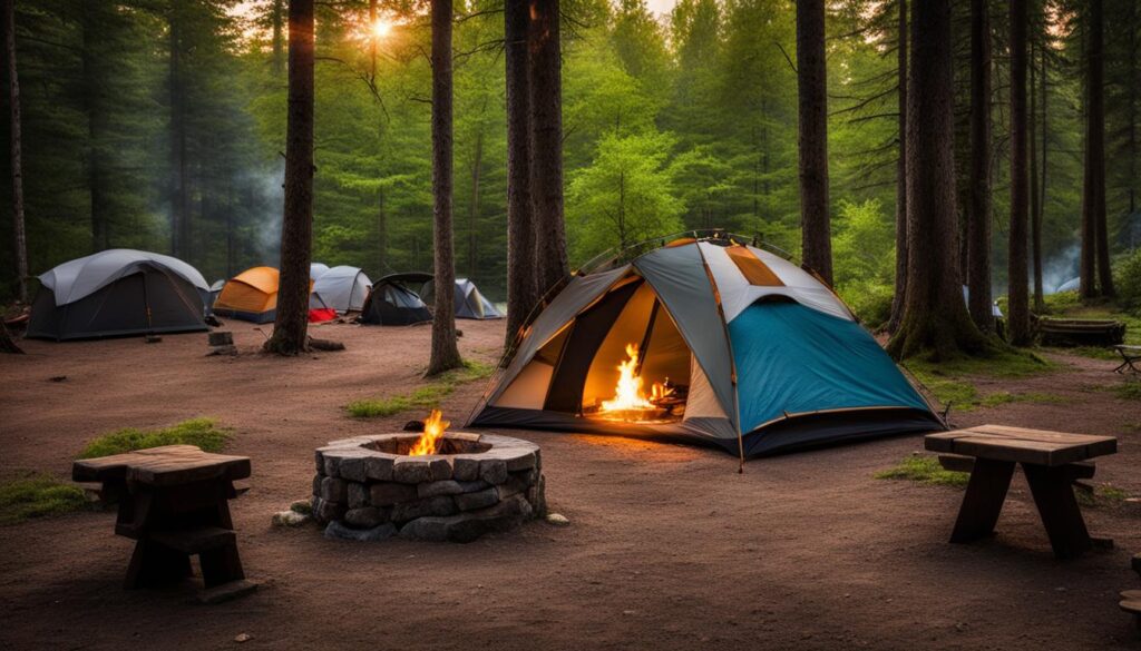 campsite amenities