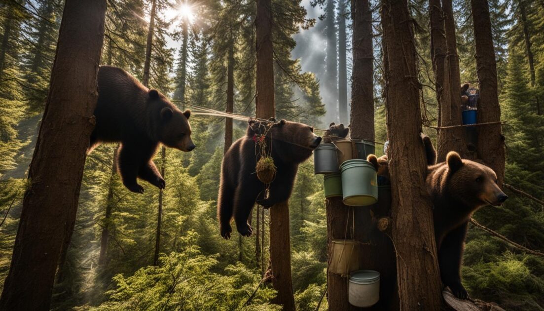 how to keep bears away when camping