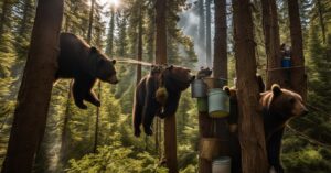 how to keep bears away when camping