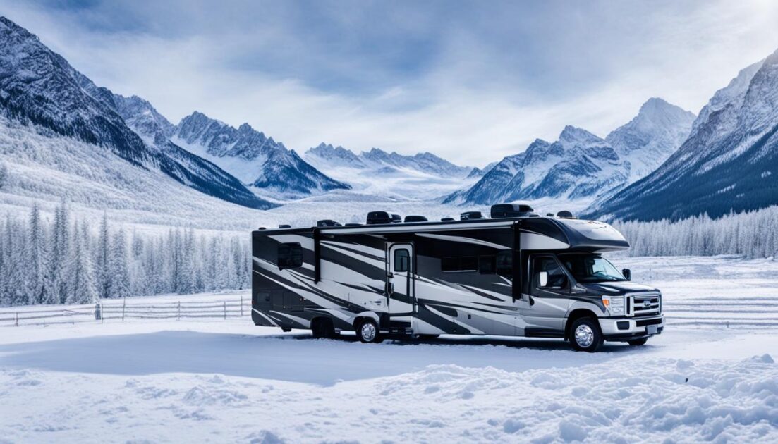 how to keep rv pipes from freezing while camping