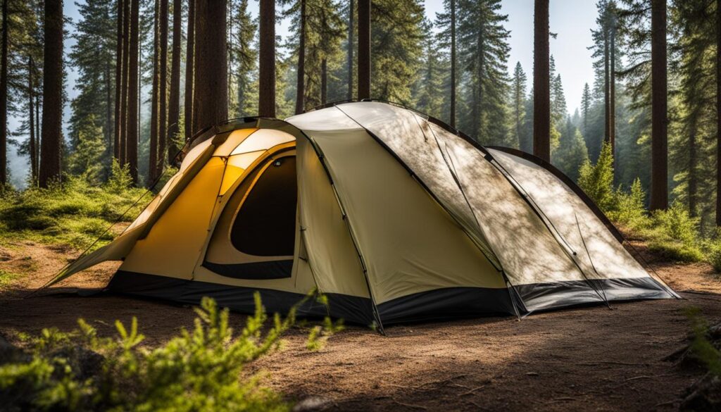 prevent condensation in tent
