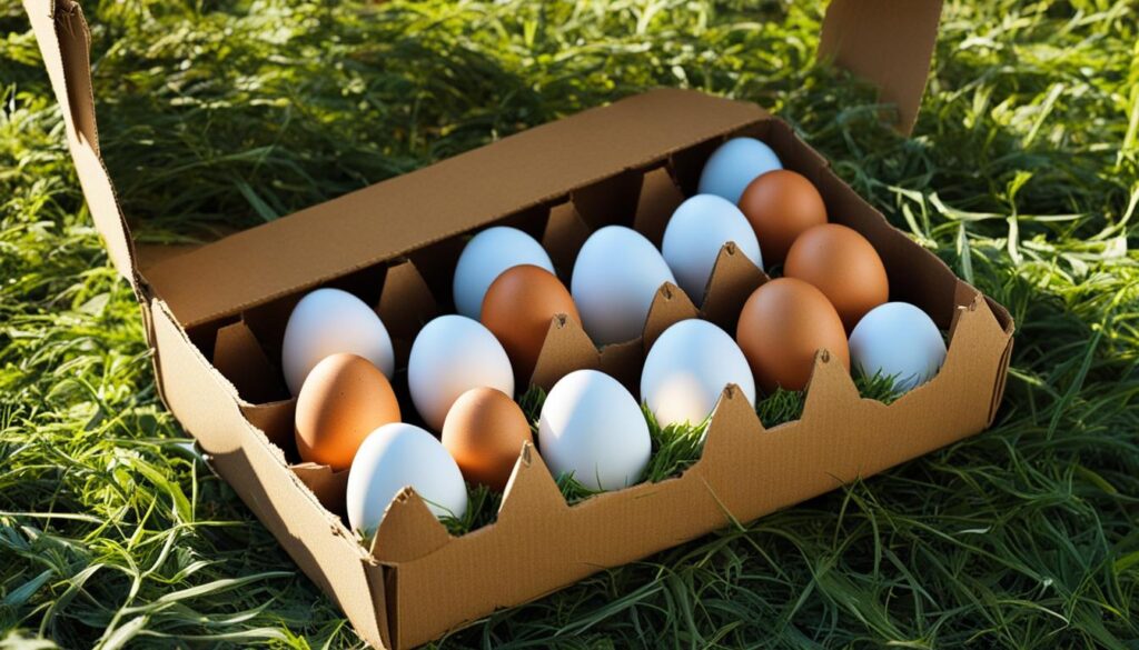 DIY egg storage for camping