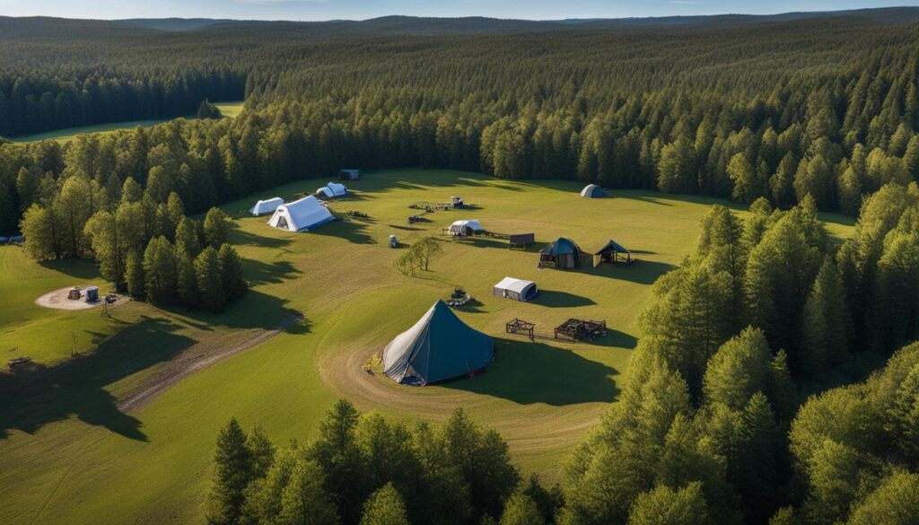 Horse camping facilities