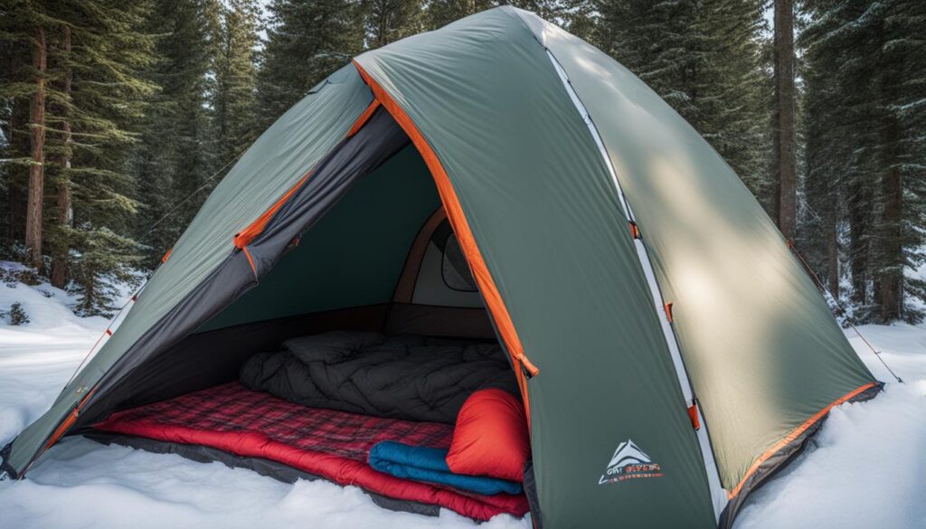 Insulating your tent