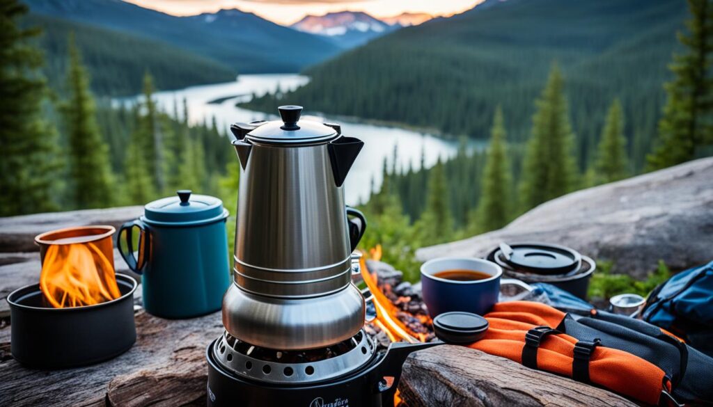 camping coffee percolator