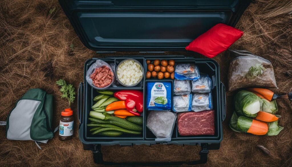 essential items for packing a cooler for camping