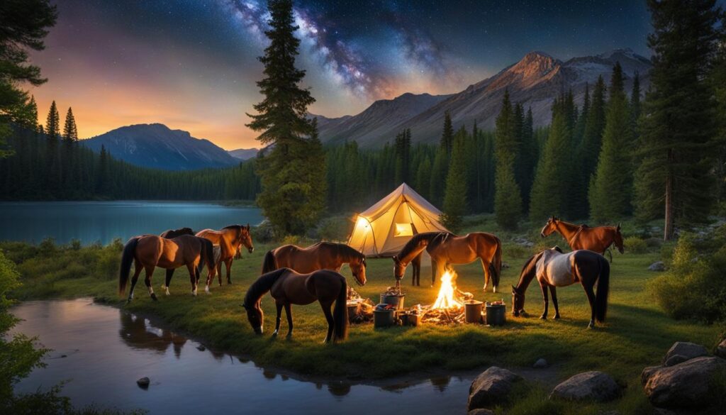 horse camping tips
