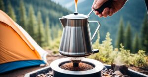 how to use a percolator camping