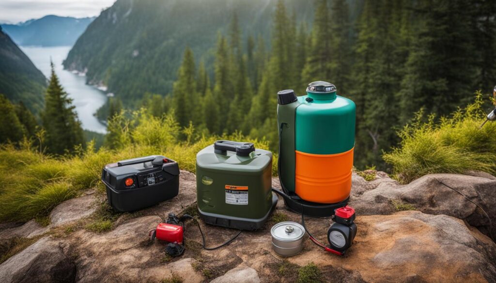 oil for camping generator