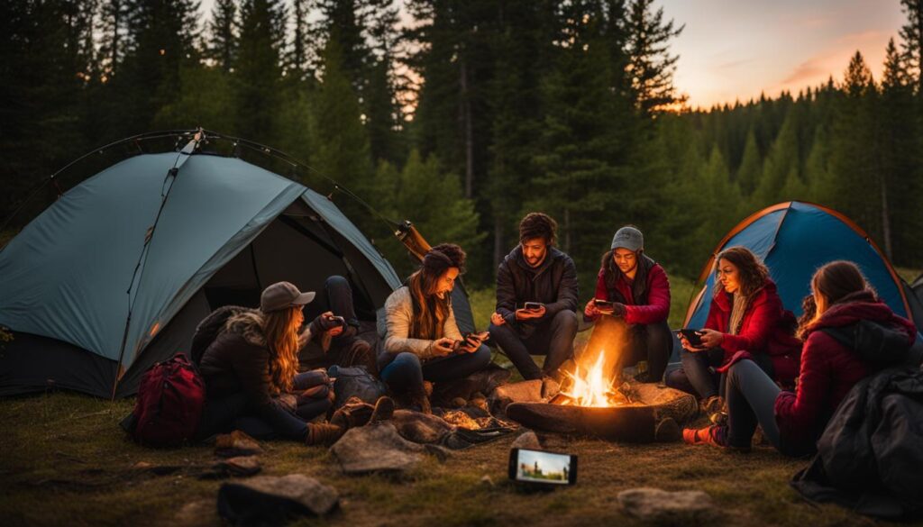 phone hotspots for camping