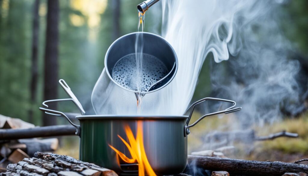 quick and efficient ways to boil water for camping