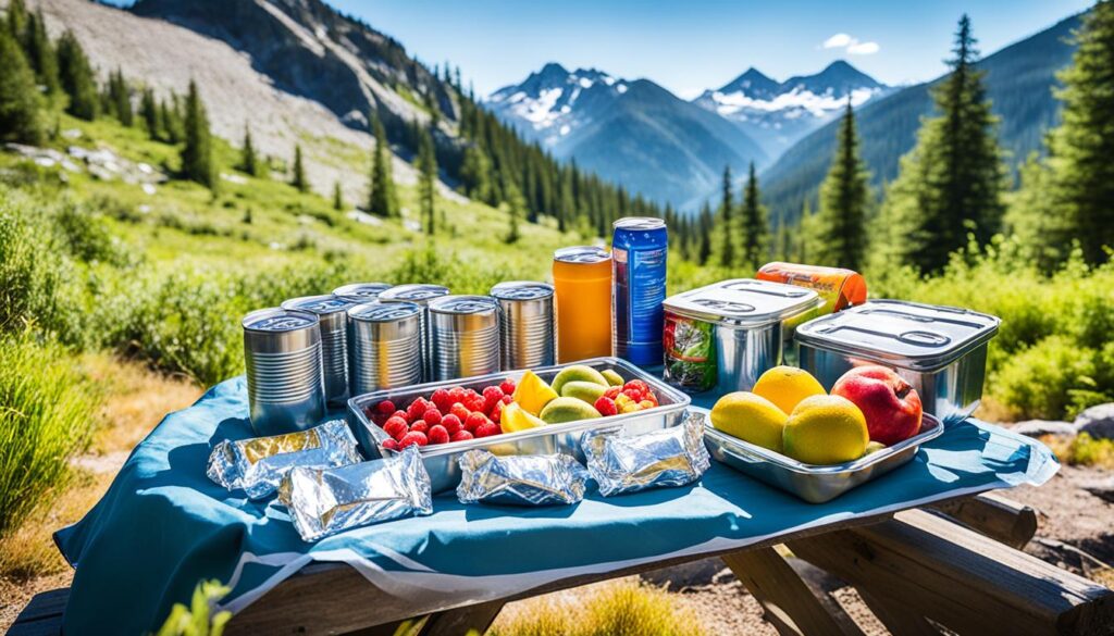 smart food packing ideas for camping