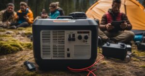 what size generator for camping