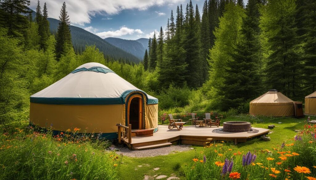 yurt camping locations