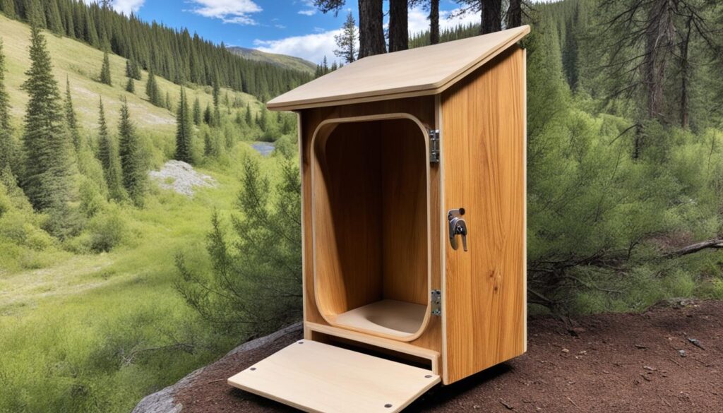 camping toilet designs