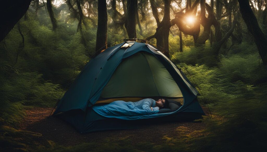 camping with sleep apnea