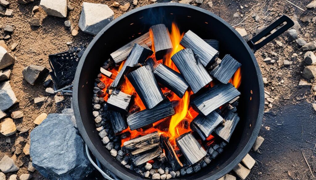 dutch oven temperature control for camping