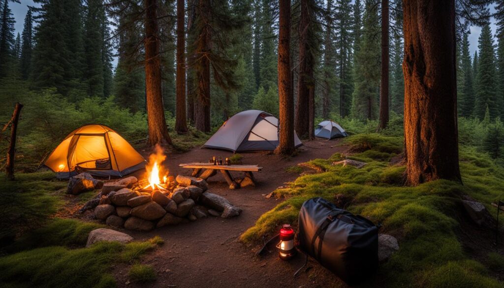 safety tips for wild camping