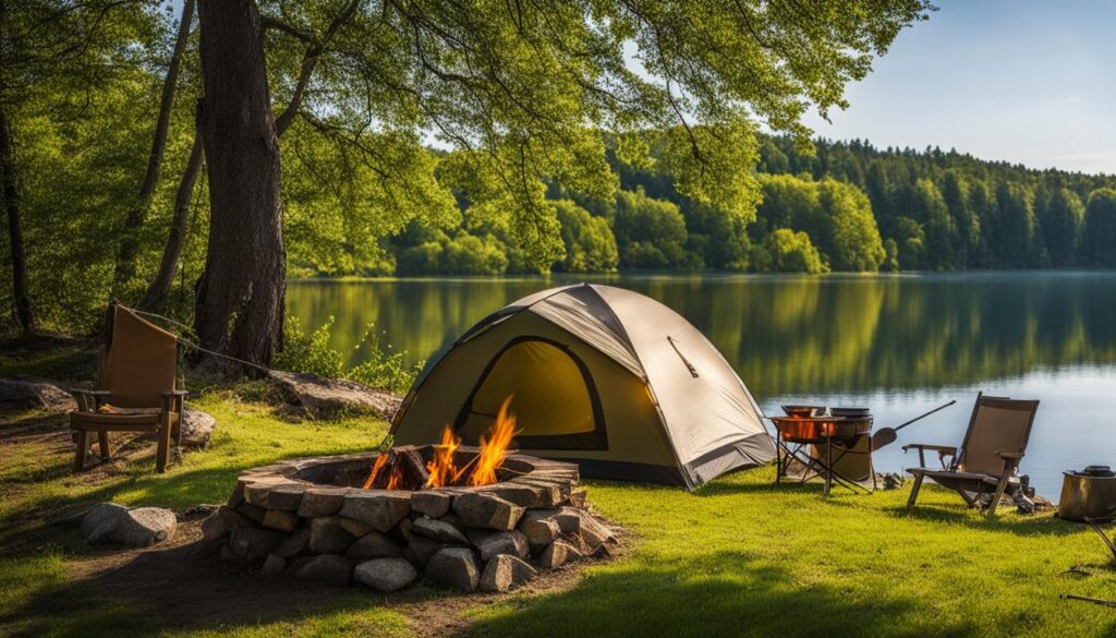 start camping season