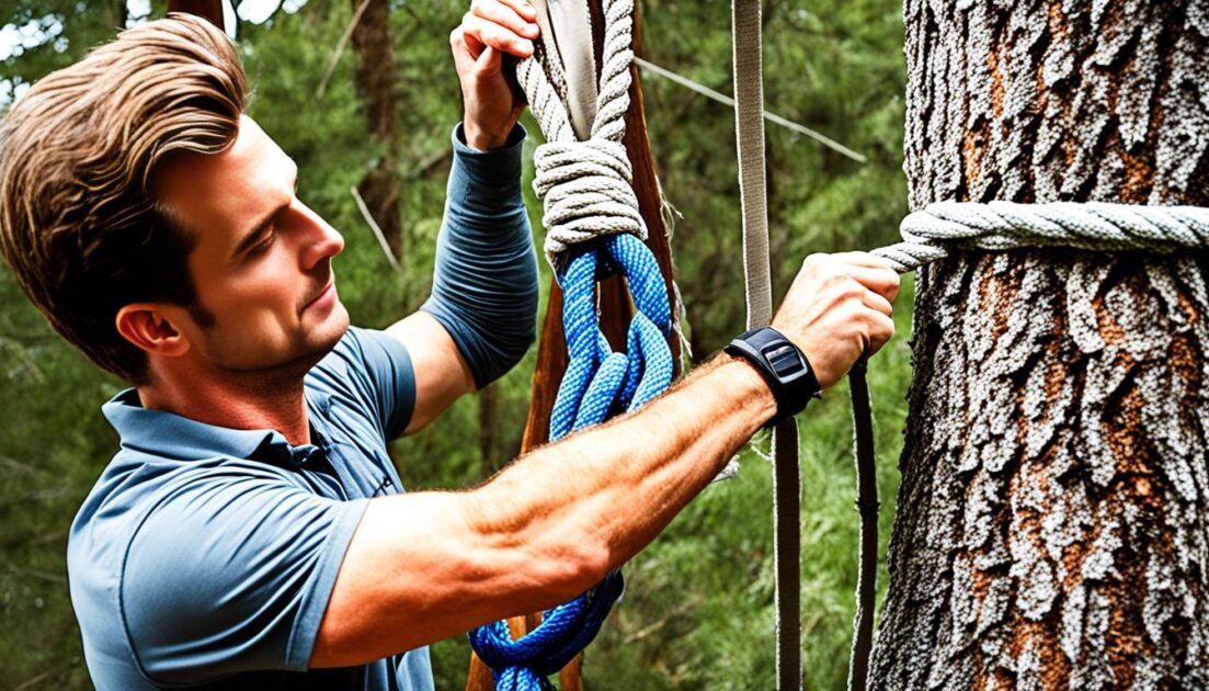 how to hang a camping hammock