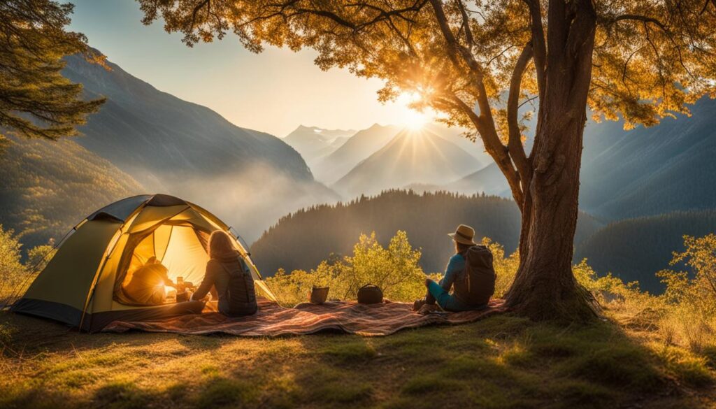 importance of fresh air in camping
