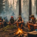 Survival Tale: Camping as Forest Fire Ignited
